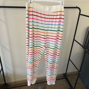 Target striped pajama joggers